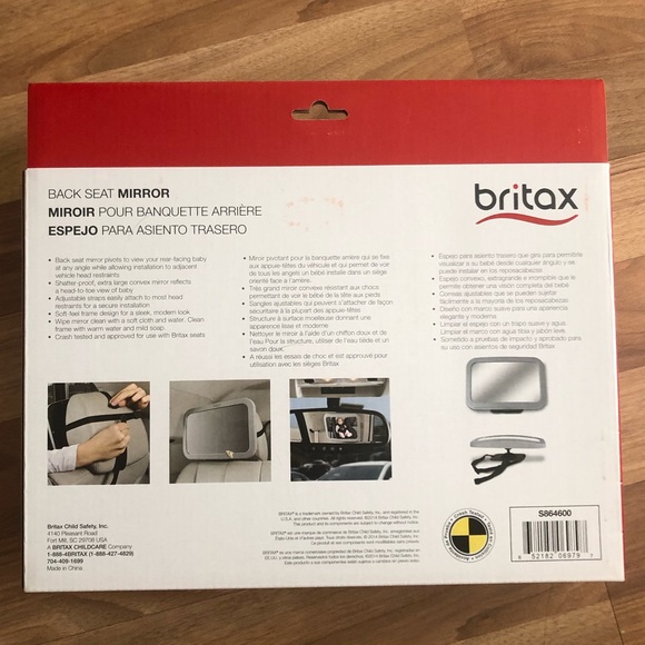 NWT baby back seat mirror - car seat mirror - Picture 2 of 3